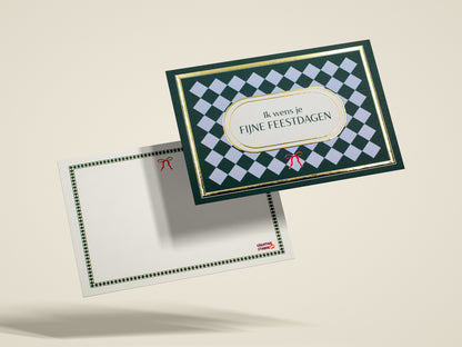 Kerstkaartjes set 5st