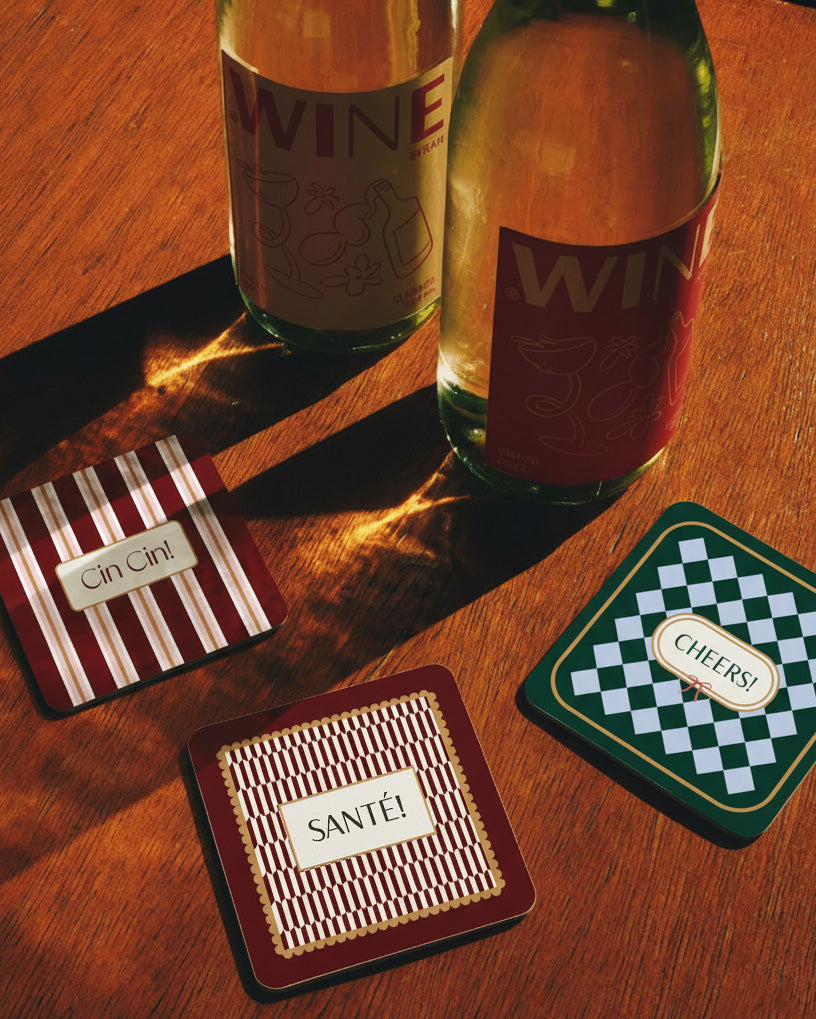 Onderzetters set 4 stuks