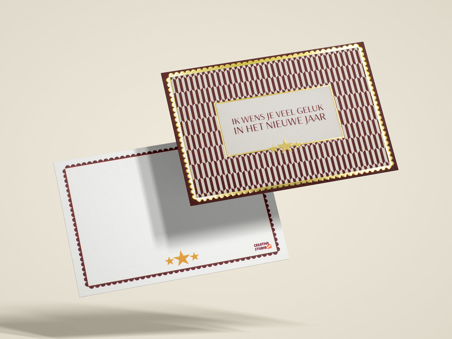 Kerstkaartjes set 5st