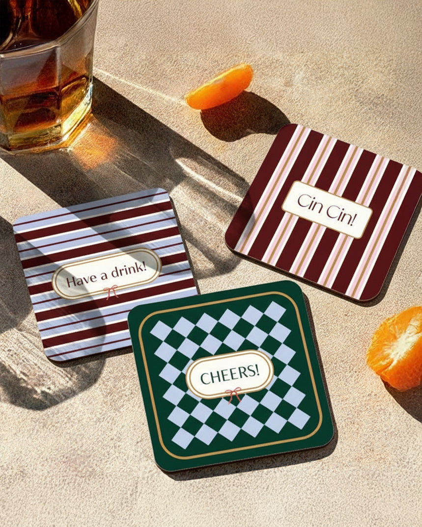 Onderzetters set 4 stuks