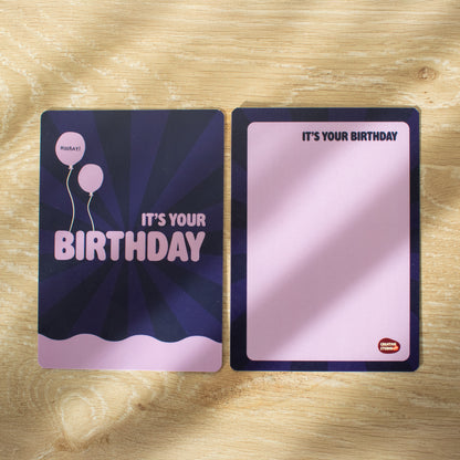 Verjaardagskaart - It's your birthday!